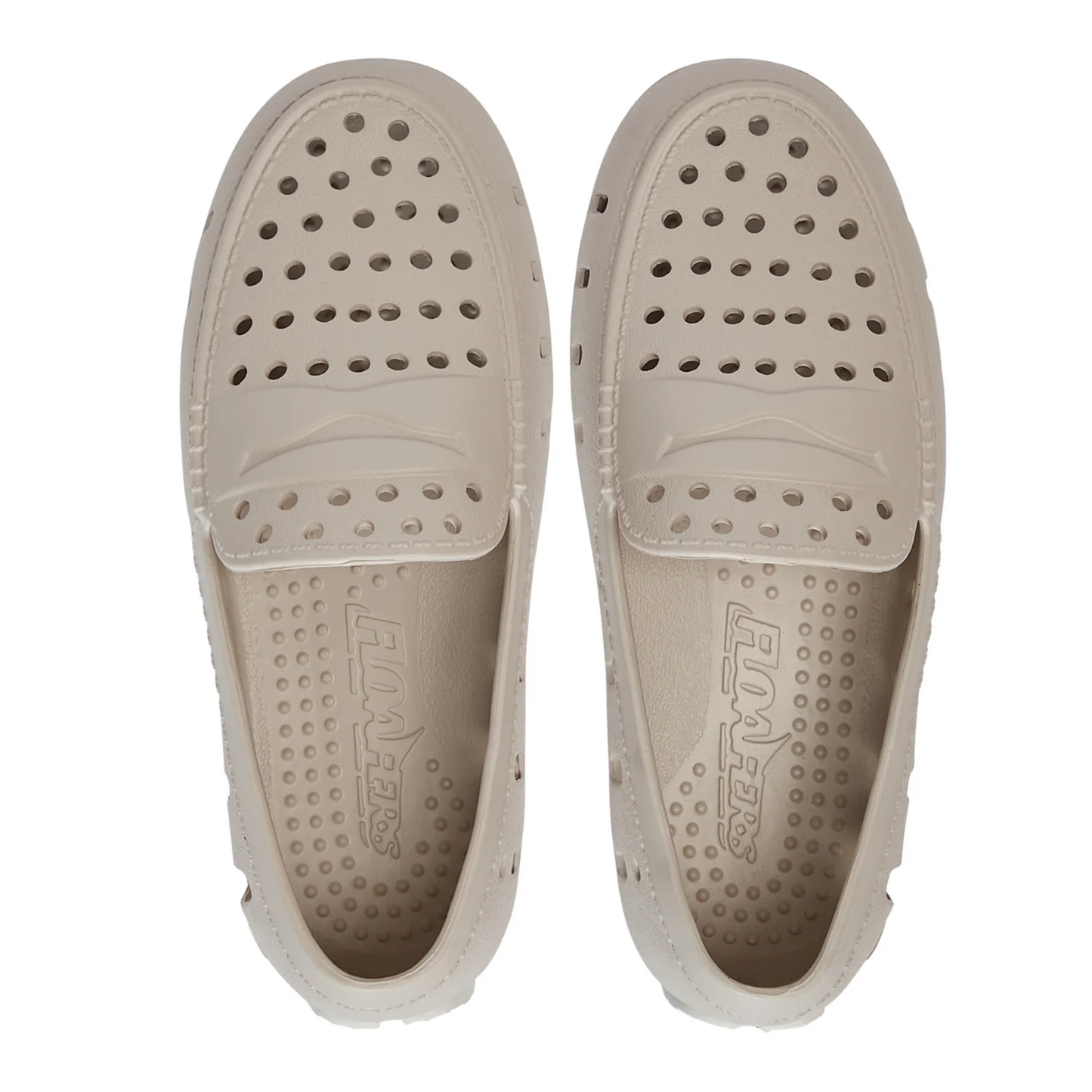 FLOAFERS PRODIGY DRIVER - KIDS- Navy Bone/Bright White - Persnickety Shop