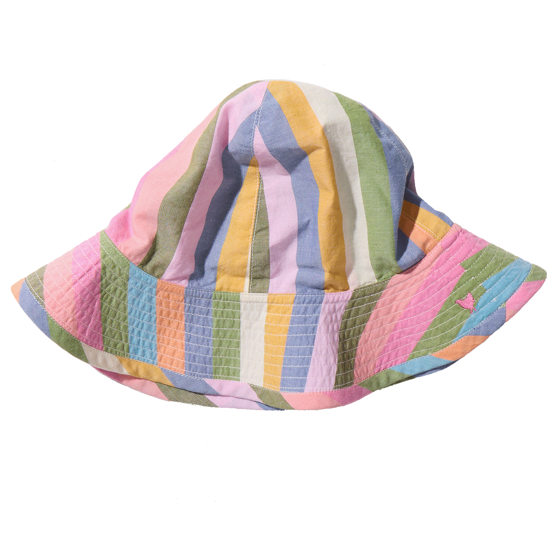 Baby Girls Sun hat - Parade Stripe - Persnickety Shop