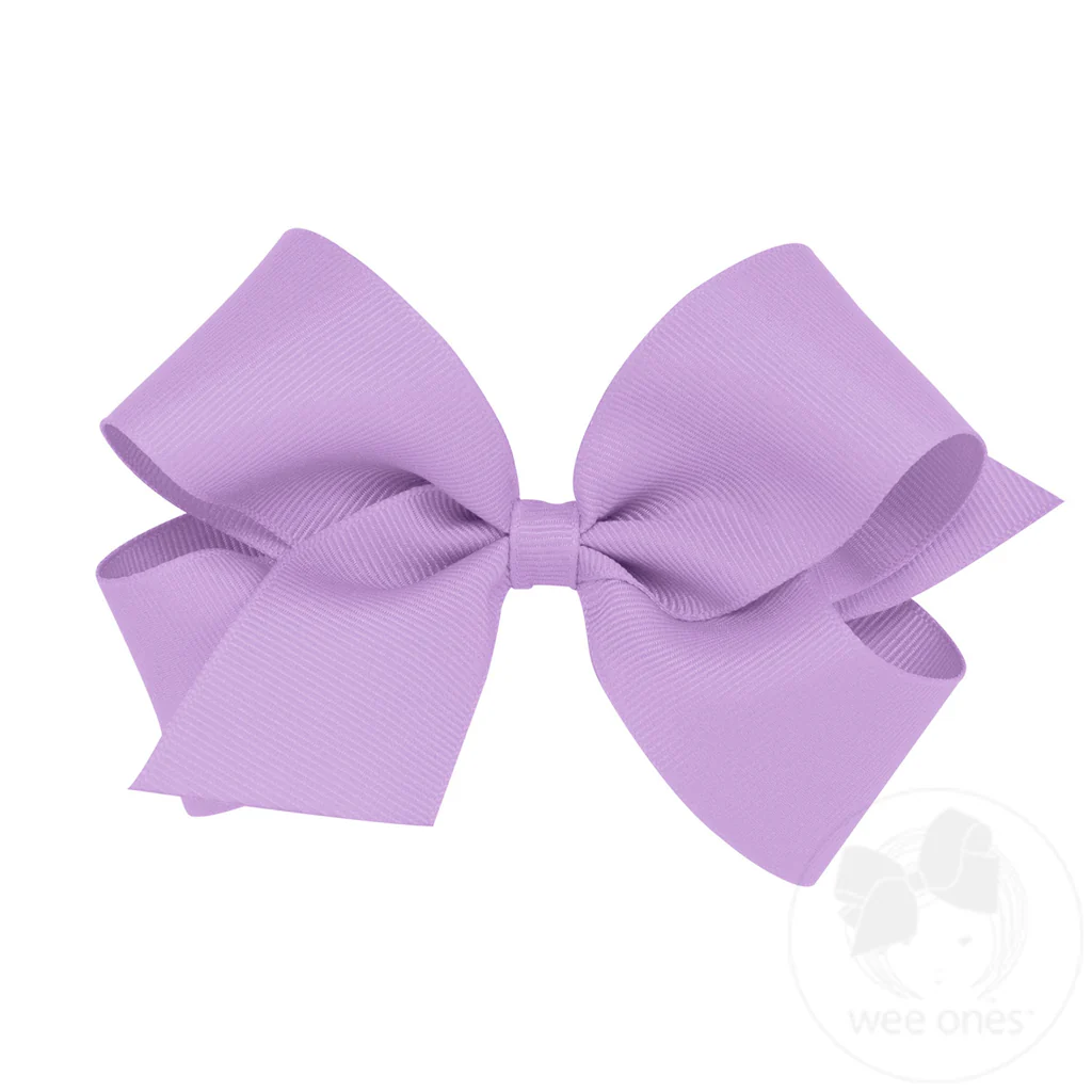 Medium Classic Grosgrain Hair Bow MANY COLORS - Persnickety Shop