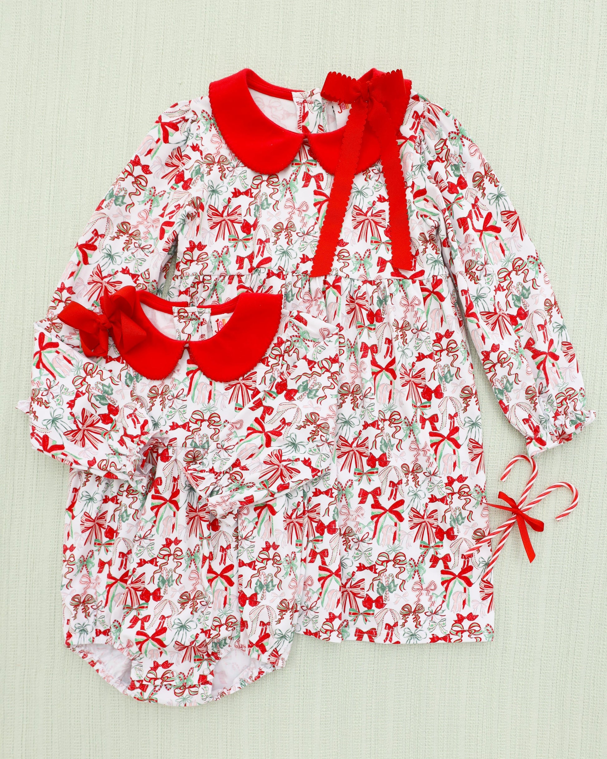 PRE-ORDER |Wrapped in a Bow Charlotte Dress Jellybean by Smock Candy - Persnickety Shop