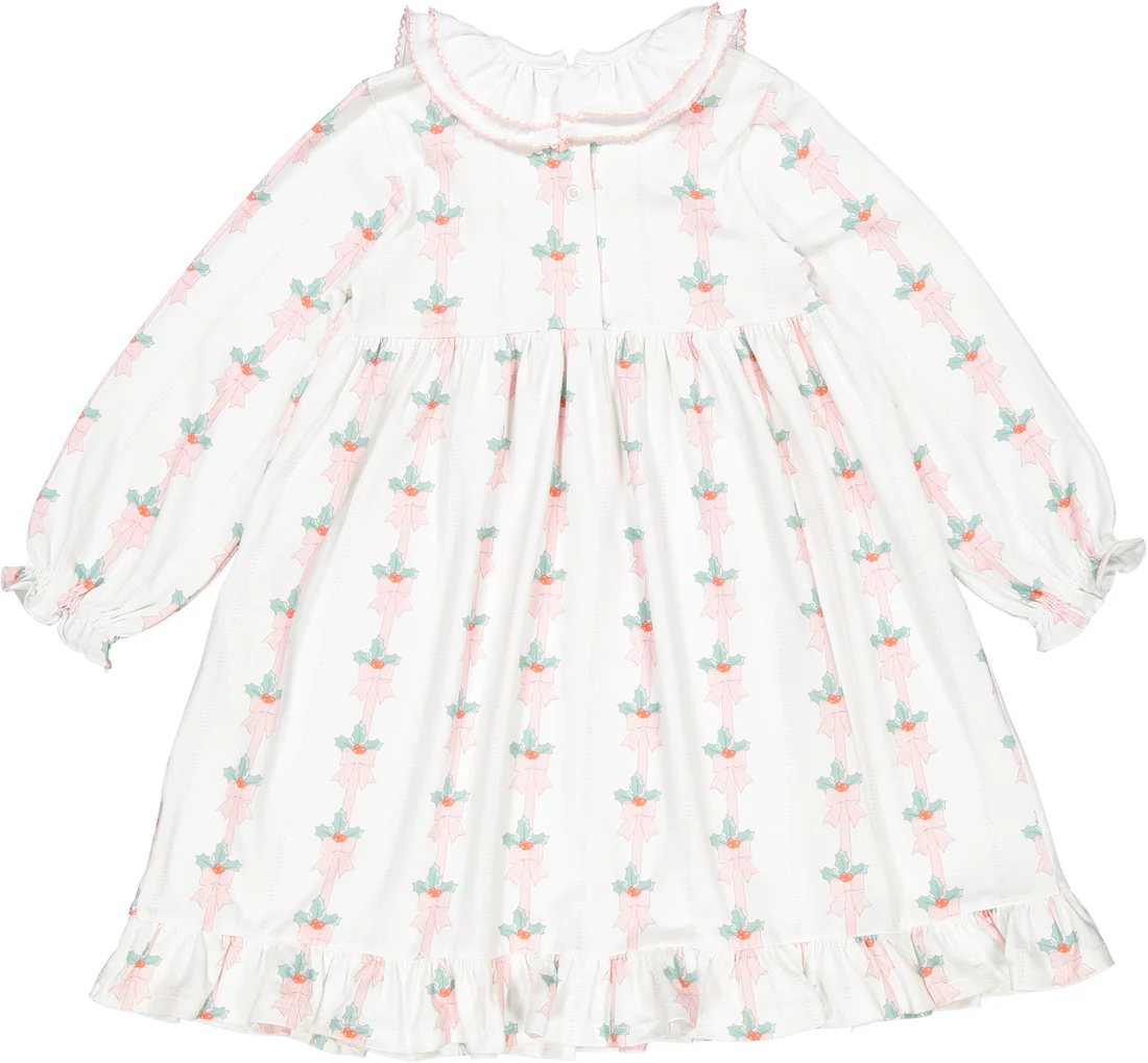 Sal & Pimenta Pink Mistletoe Nightgown - Persnickety Shop