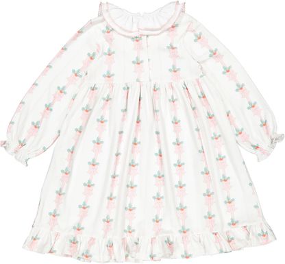 Sal & Pimenta Pink Mistletoe Nightgown - Persnickety Shop