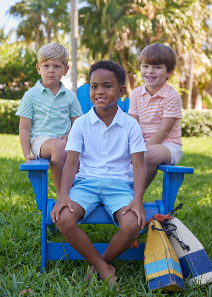 Short Sleeve Polo - White - Persnickety Shop