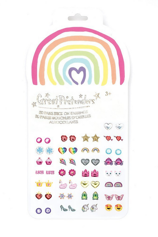 Rainbow Love Sticker Earrings - Persnickety Shop
