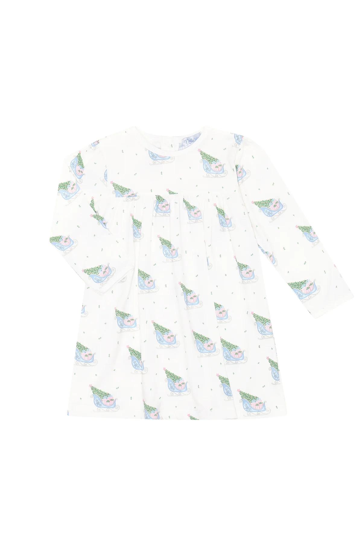 Nellapima Pink Merry Sleighs Playtime Dress - Persnickety Shop