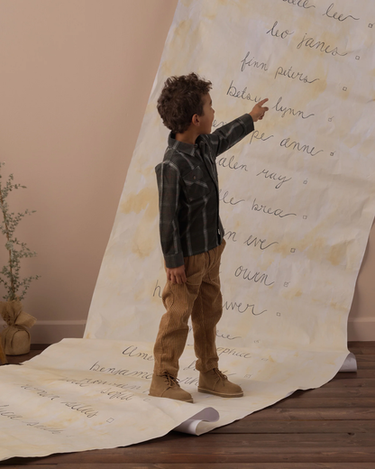 RYLEE + CRU POCKETED FLANNEL SHIRT HOLIDAY PLAID