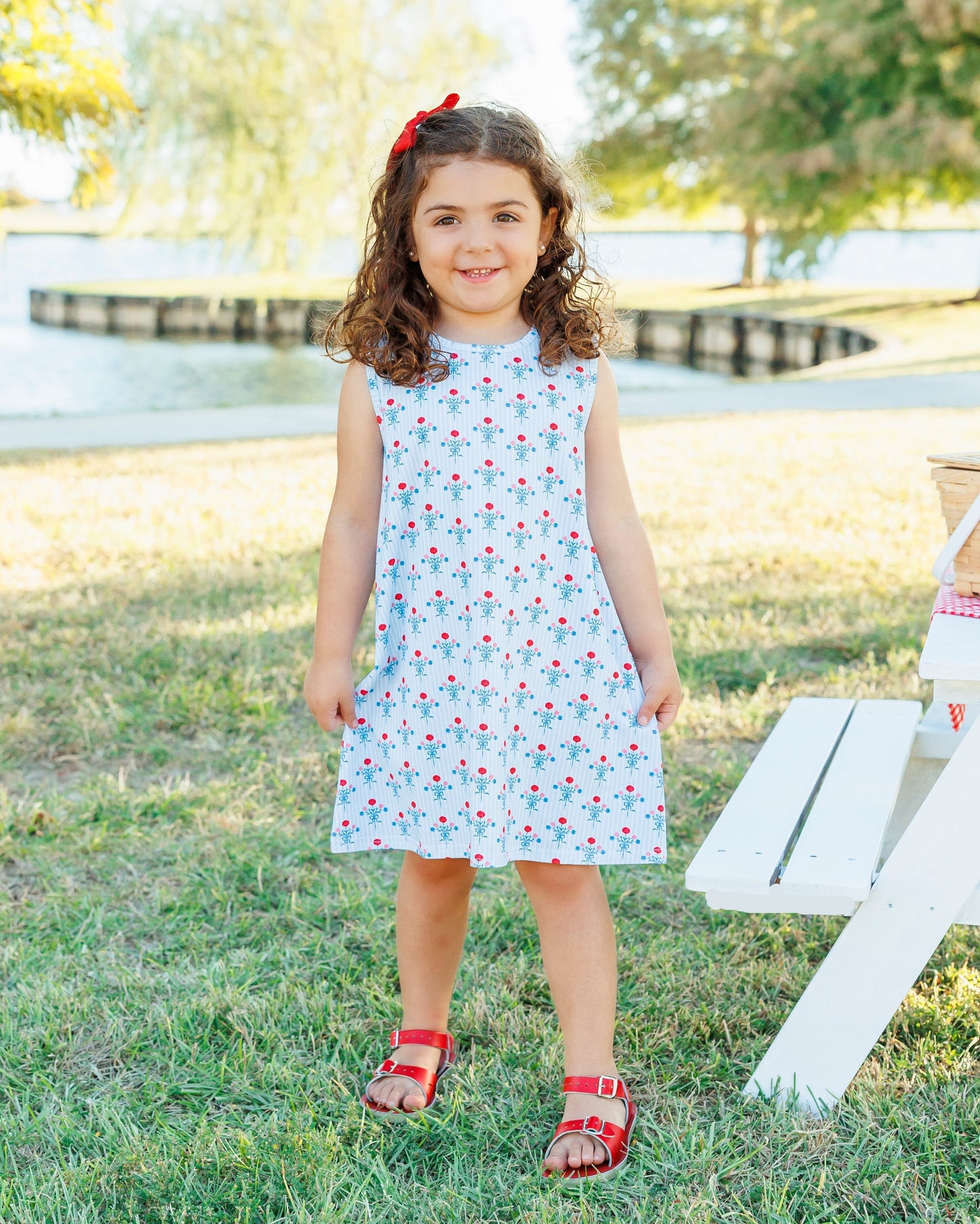 Jellybean Liberty Blooms Dress