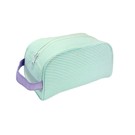 Oh! Mint Mermaid Seersucker Duffel & Traveler - Persnickety Shop