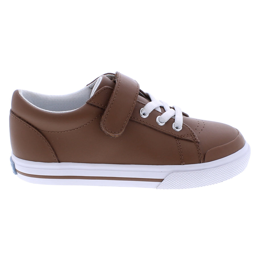 Footmates Jordan Reese Sneaker- Brown Leather - Persnickety Shop