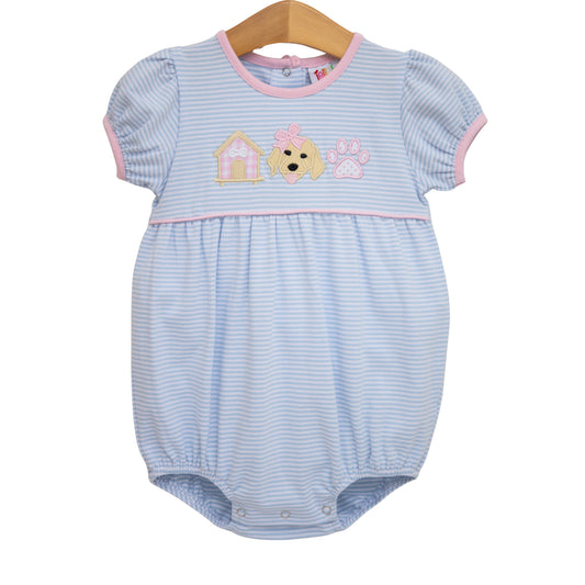 Jellybean Girl Pups & Paws Bubble- Pink - Persnickety Shop