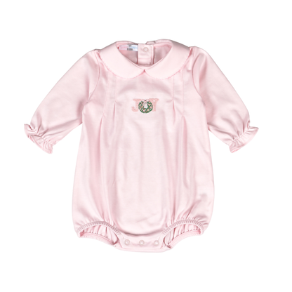Baby Loren Pink Joy Pima Bubble