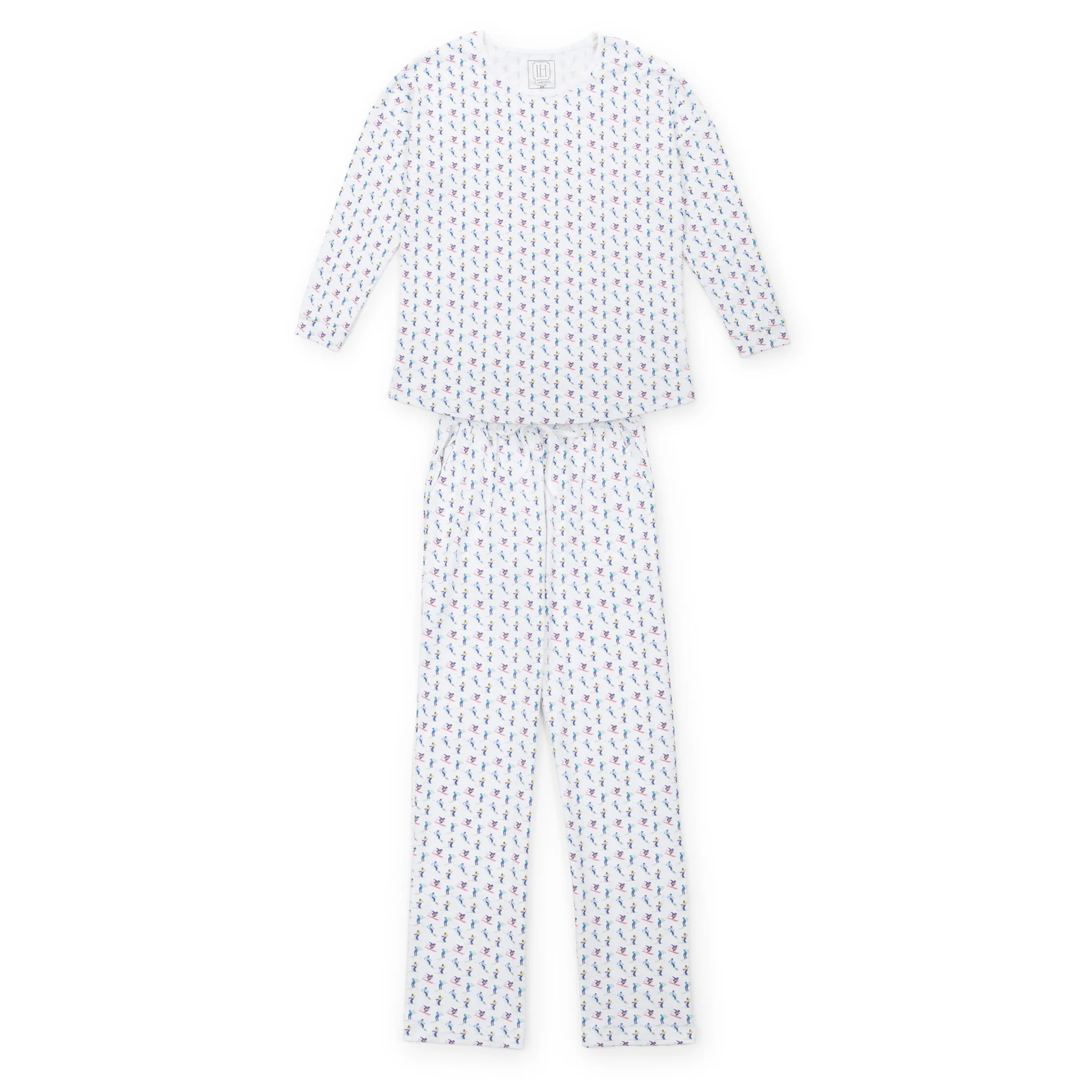 Lila and Hayes PRE-ORDER Brent Adult PAJAMA SET - Under The Christmas Tree - Persnickety Shop