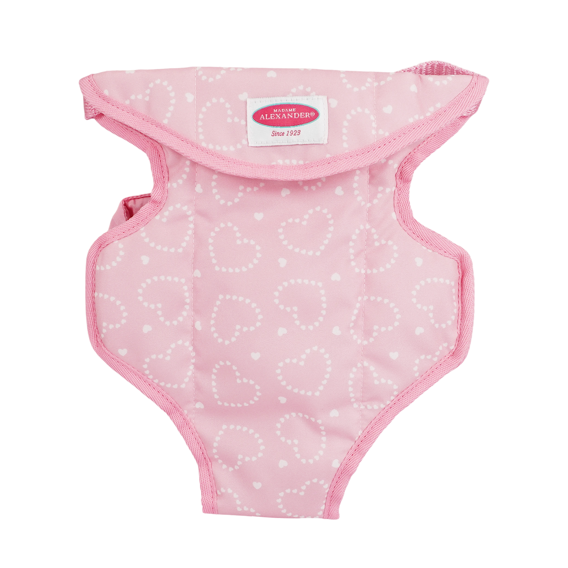 Pink Hearts Fabric Carrier - Persnickety Shop