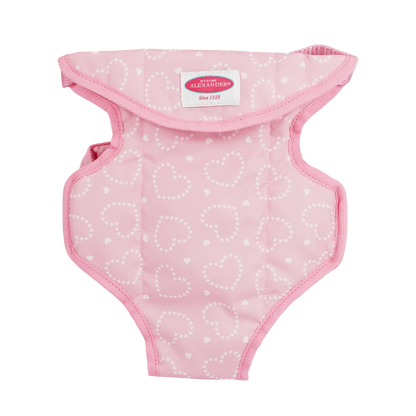 Pink Hearts Fabric Carrier - Persnickety Shop