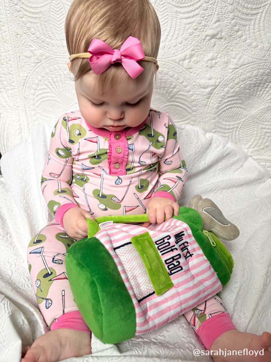 PINK MY GOLF BAG PLUSH SET - Persnickety Shop