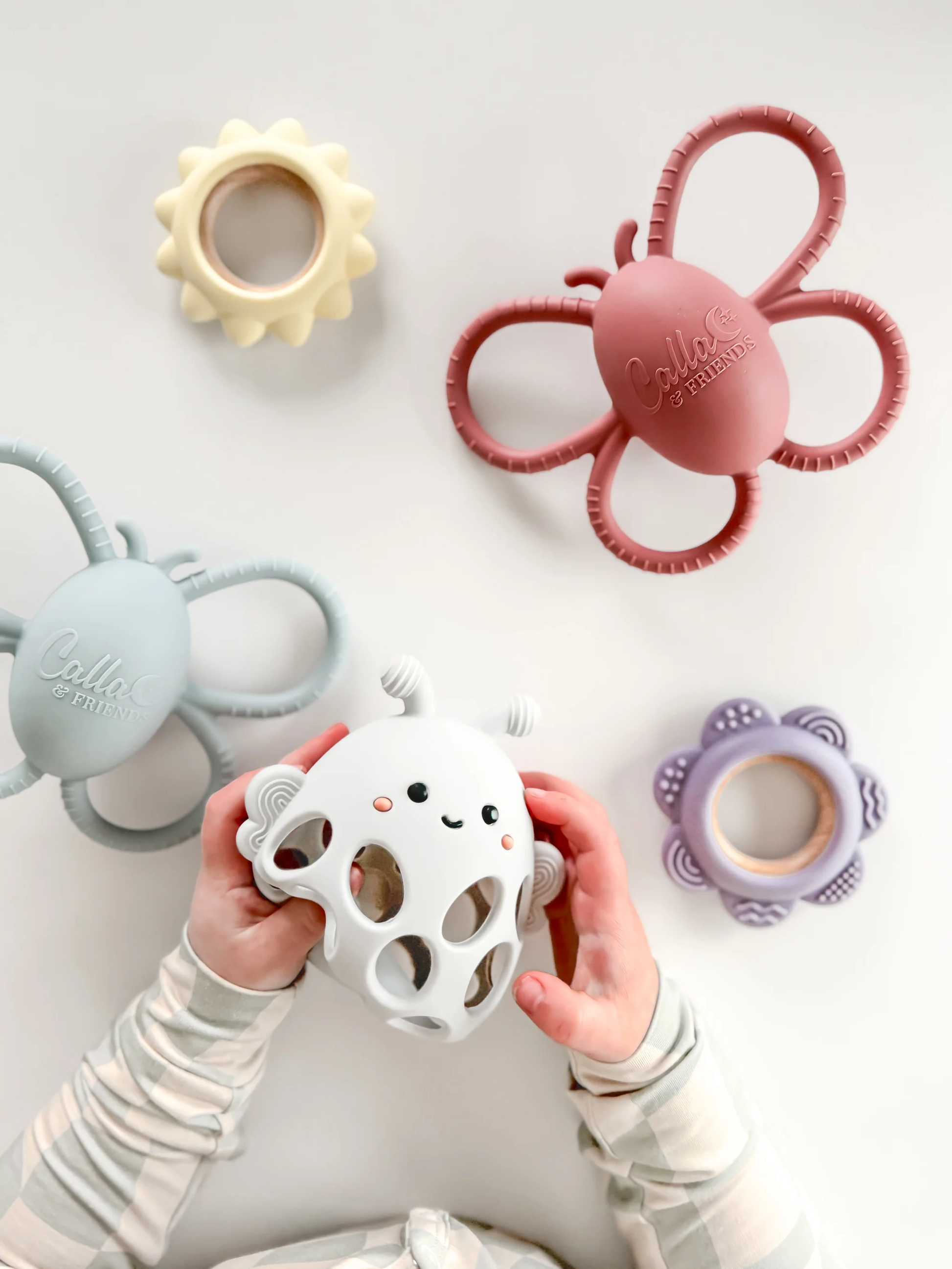 Garden Party Collection - Honey Bee Teether - Persnickety Shop