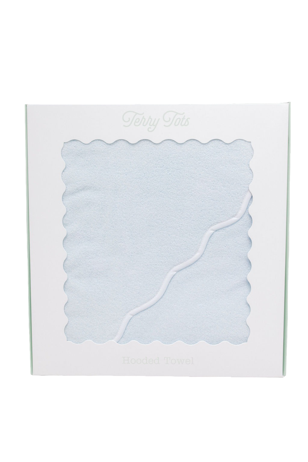Terry Tots Hooded Towel – Blue Terry