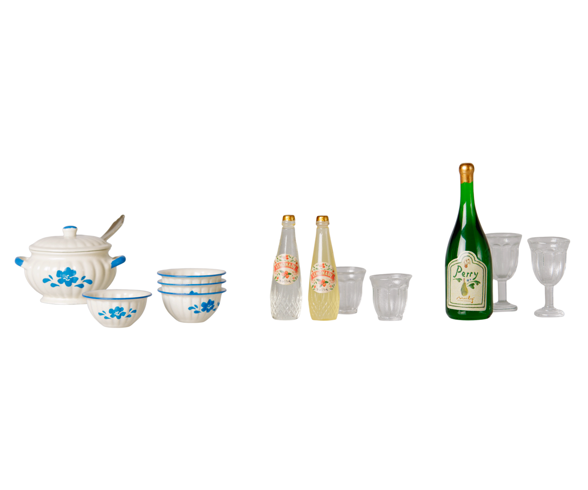 Maileg Soup set, Mouse