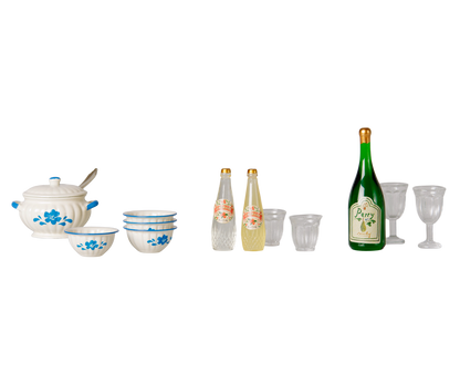 Maileg Soup set, Mouse