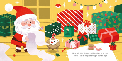 Goodnight My 3 Play Puppets - Santa's Friends by Little Genius Books