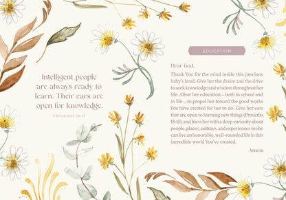 PRAYERS FOR MY BABY GIRL - Persnickety Shop