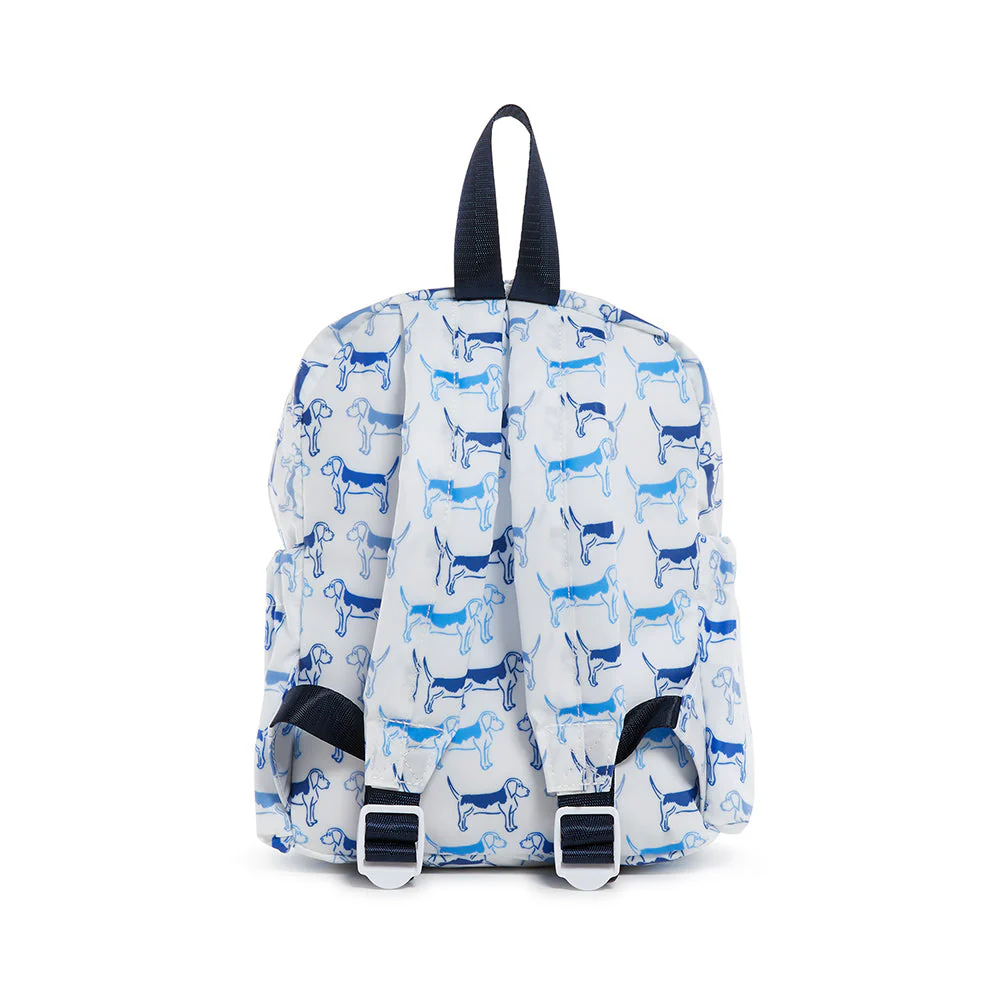 MINI BACKER - PUPPY LOVE BLUE BACKPACK - Persnickety Shop