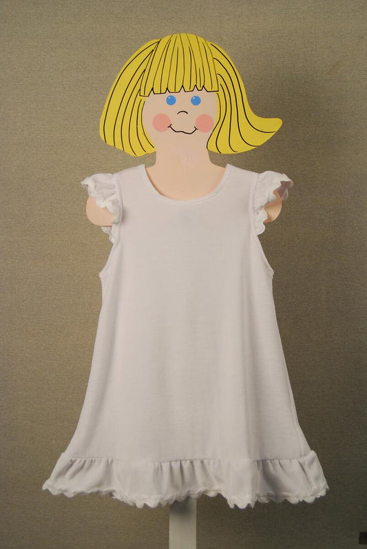 Girls Terry Cloth Cover-Up Dress with Angel Sleeves by Funtasia Too! - Persnickety Shop