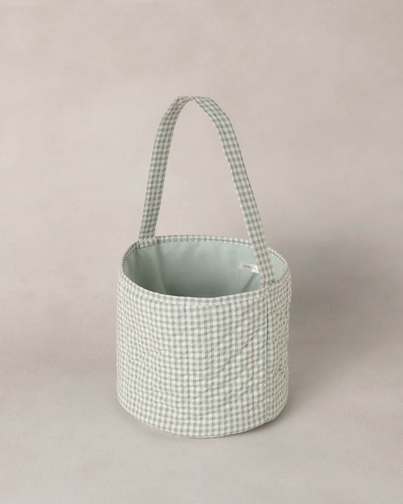EASTER BASKET EUCALYPTUS CHECK - Persnickety Shop