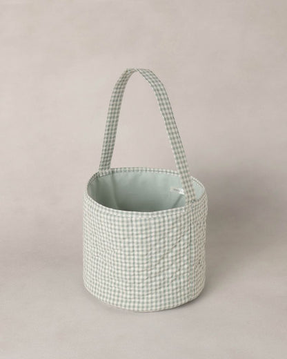 EASTER BASKET EUCALYPTUS CHECK - Persnickety Shop