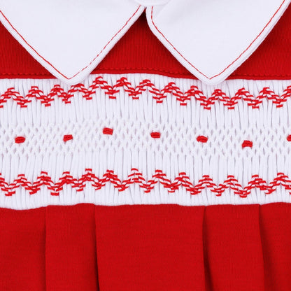 MAGNOLIA BABY Miles Smocked Footie