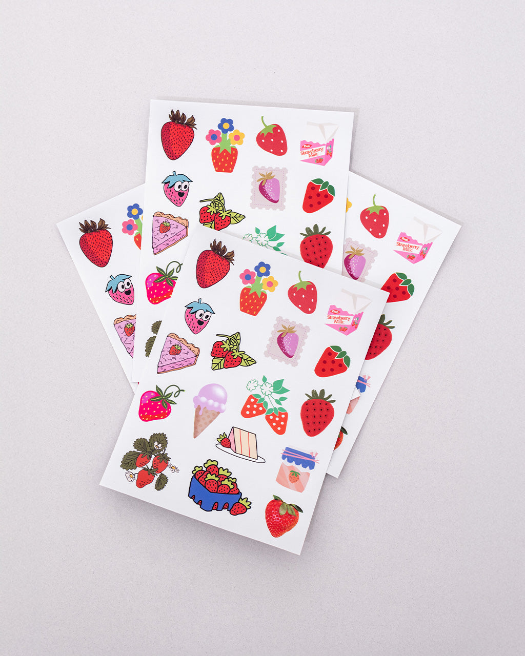 STRAWBERRY SCENTED STICKERS Ban.Do