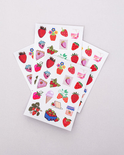 STRAWBERRY SCENTED STICKERS Ban.Do