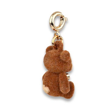 CHARM IT Gold Fuzzy Bear Charm - Persnickety Shop