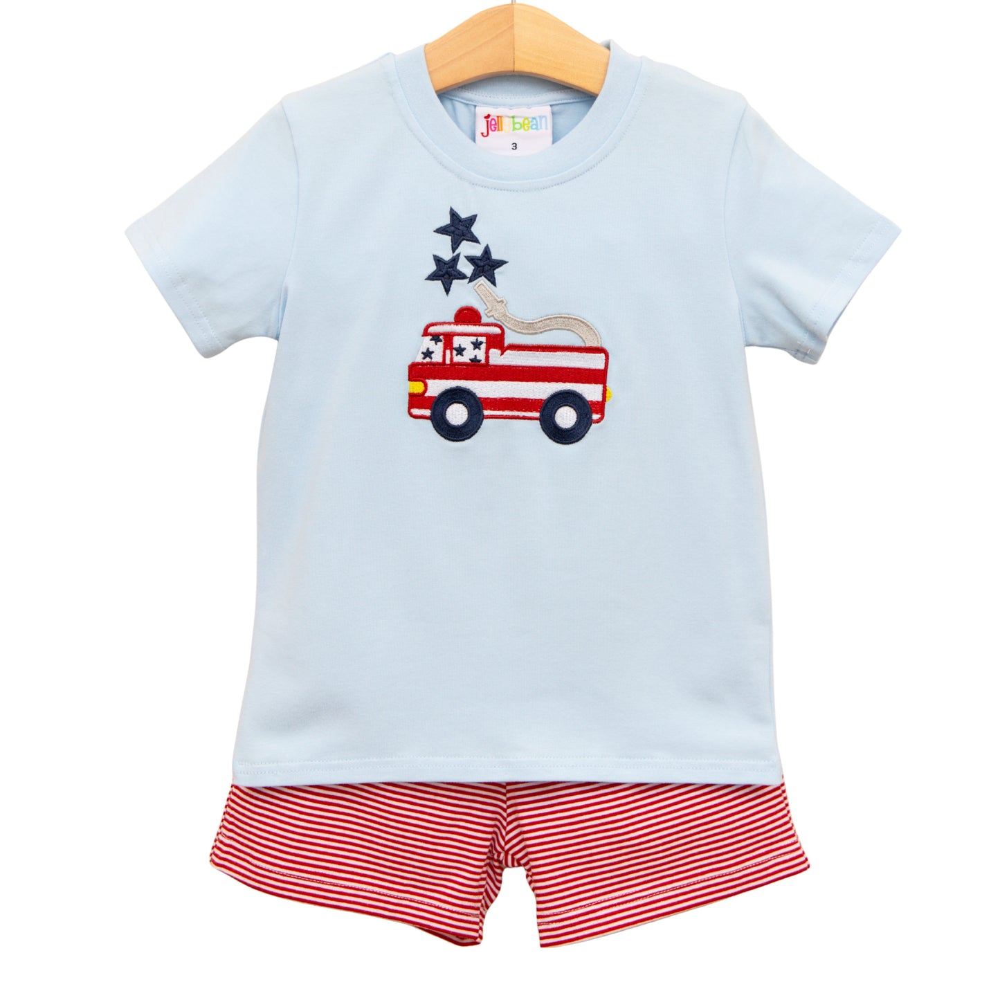 Jellybean Boy's Stars and Sirens Short Set