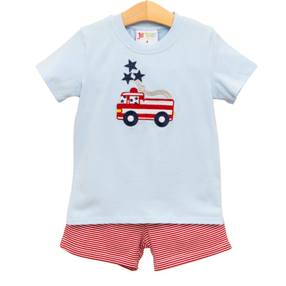 Jellybean Boy's Stars and Sirens Short Set