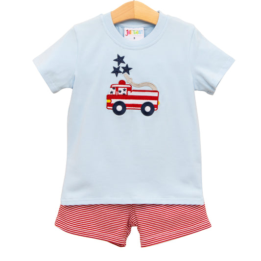 Jellybean Boy's Stars and Sirens Short Set