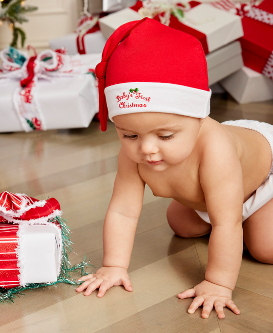 Kissy Kissy Limited Edition Baby's First Christmas 26 Stocking Hat