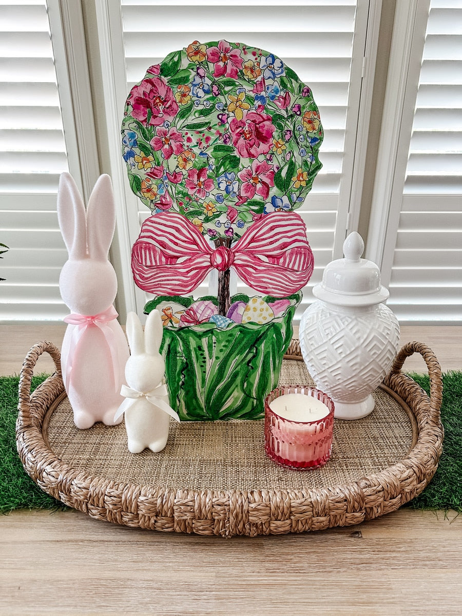 The Round Top Collection Rosanne Beck Cabbage Pot Topiary - Persnickety Shop