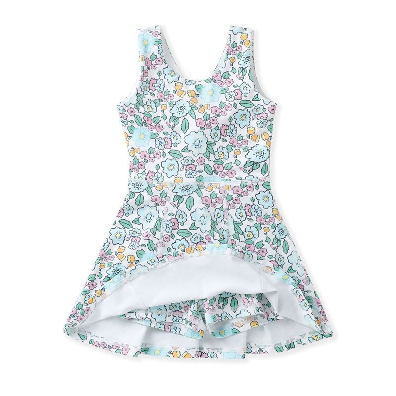 Swoon Aqua Bloom Active Tennis Dress - Persnickety Shop