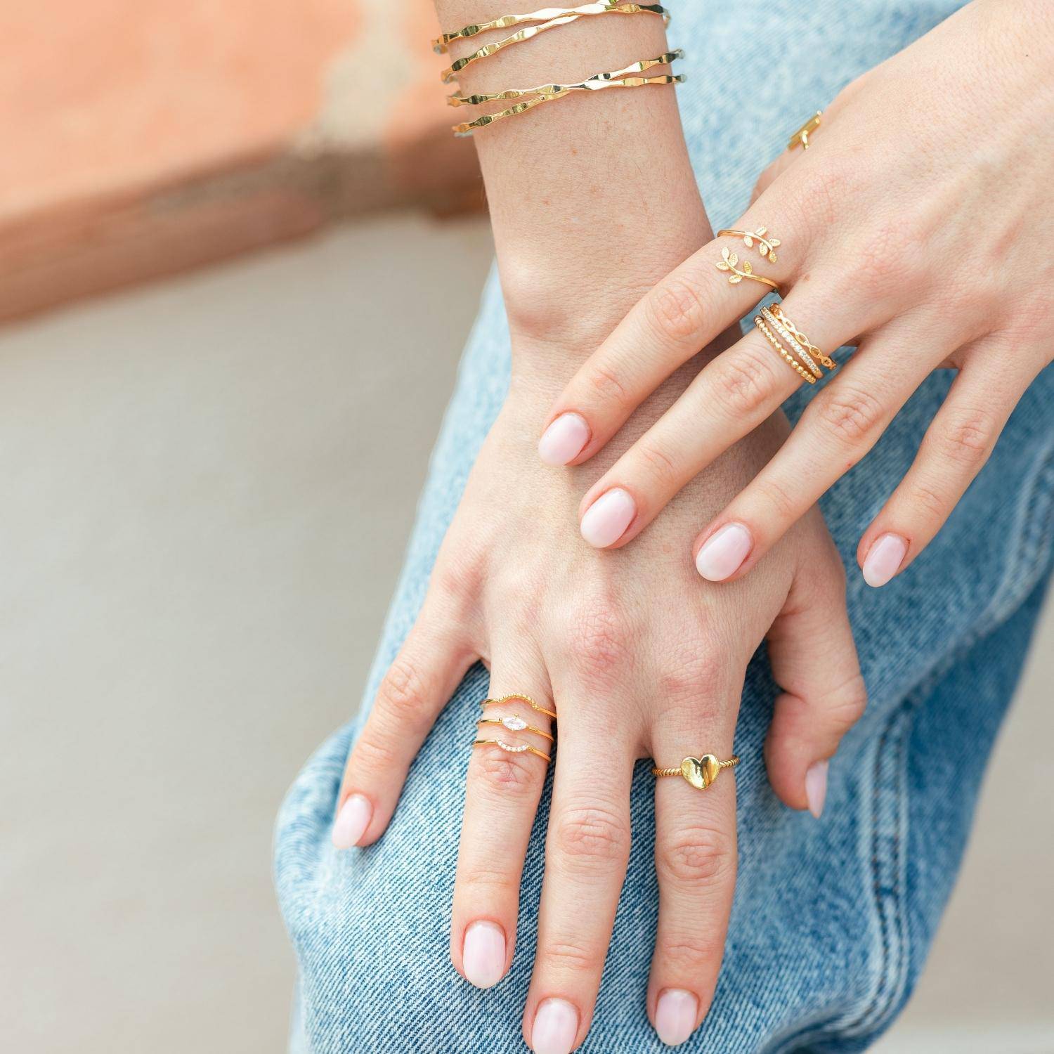 Super Delicate Adjustable Dot Ring Silver - Persnickety Shop