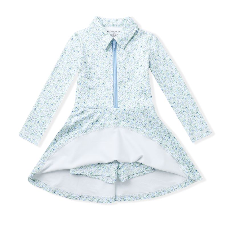 Swoon Long Sleeve Floral Collar Tennis Dress - Persnickety Shop