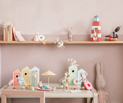Maileg Bag with Beach Essentials, Mouse - Persnickety Shop