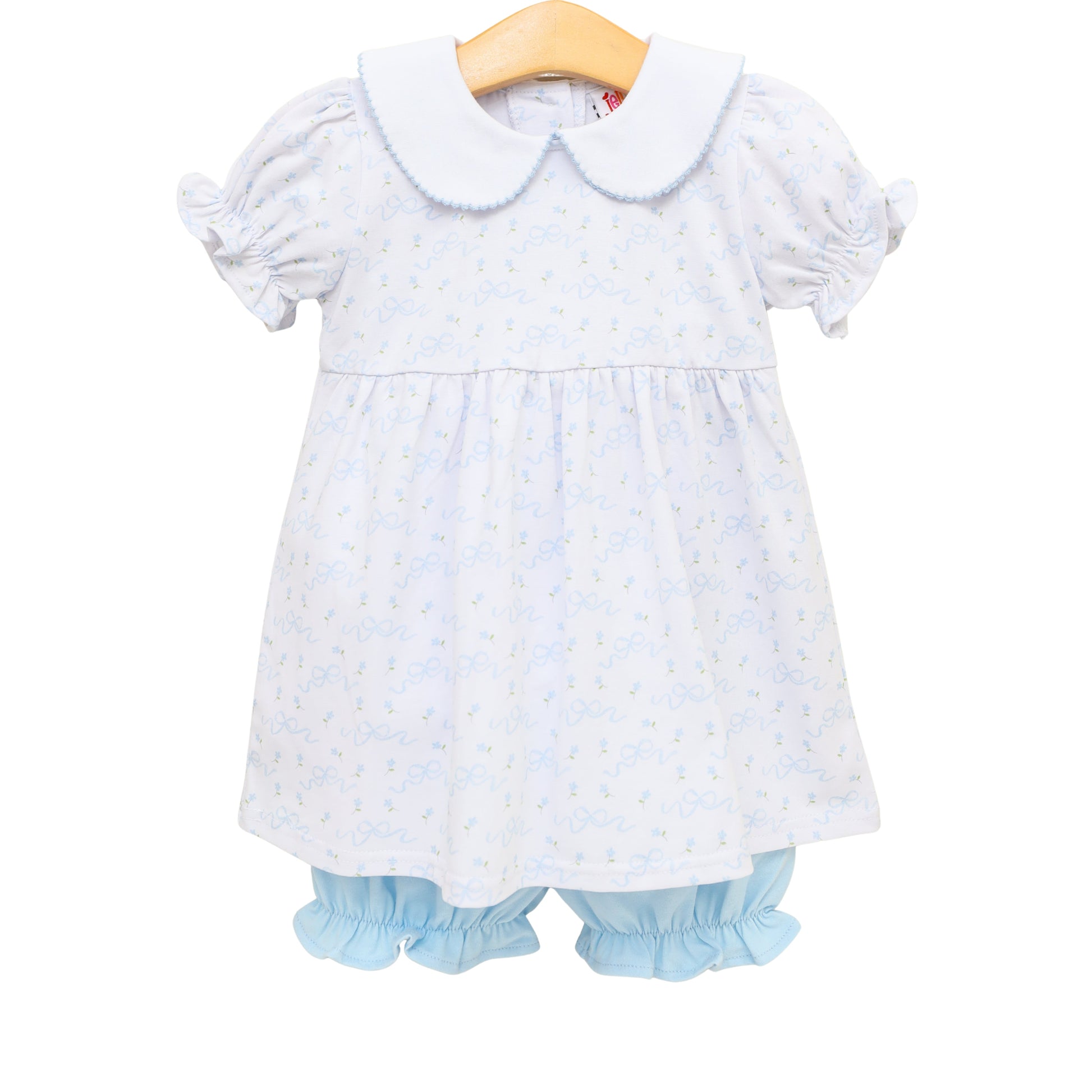 Jellybean Blooming Bows Charlotte Bloomer Set - Persnickety Shop