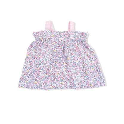 Elizabeth's Garden - Top with Bows and Ruffle Leg Bloomer - Persnickety Shop