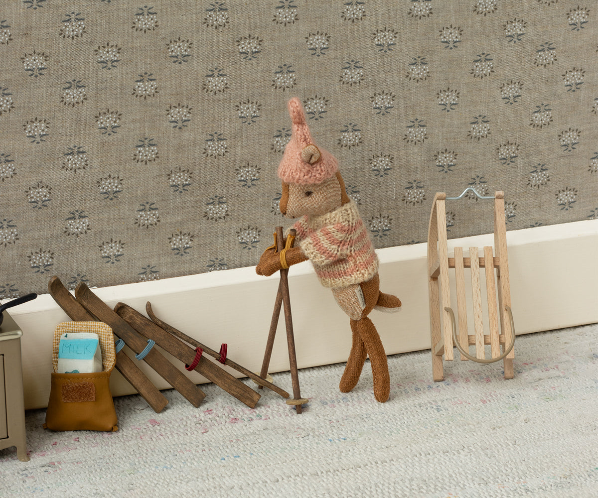 Maileg Sled Mouse