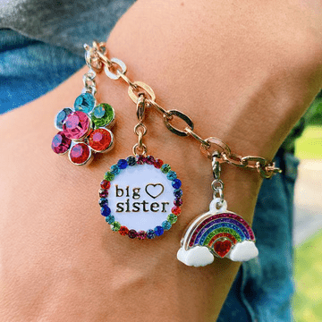 CHARM IT® Glitter Rainbow Charm - Persnickety Shop