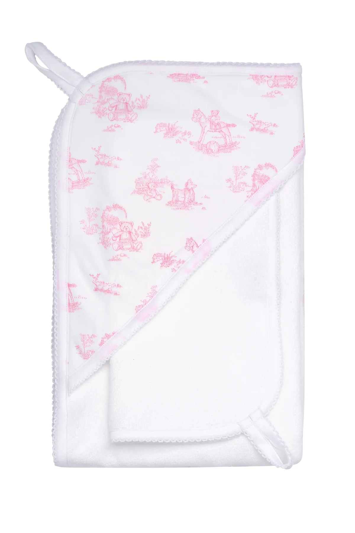 Nella Pima Pink Toile Collection for Baby - Persnickety Shop
