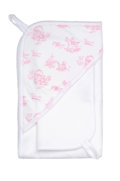 Nella Pima Pink Toile Collection for Baby - Persnickety Shop