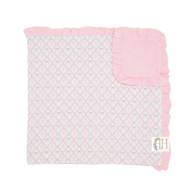 Hamner Hill Ribbons and Bows Stroller Blanket - Persnickety Shop