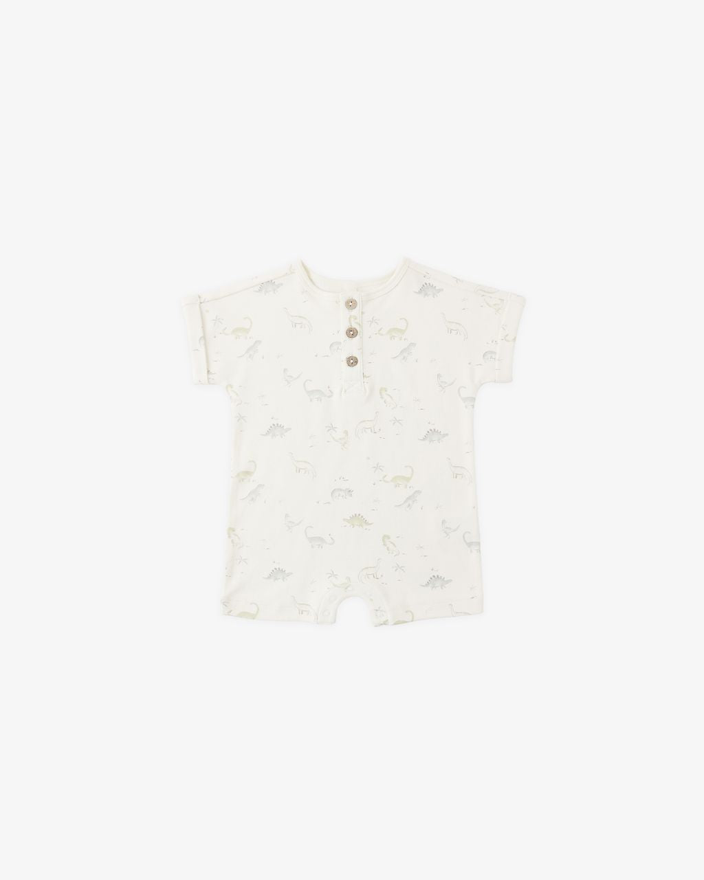 Short Sleeve One-Piece || Dinosaur - Persnickety Shop